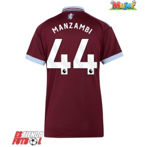 Aston Villa Johan Manzambi #44 Primera Equipación Mujer 2026-27 Manga Corta
